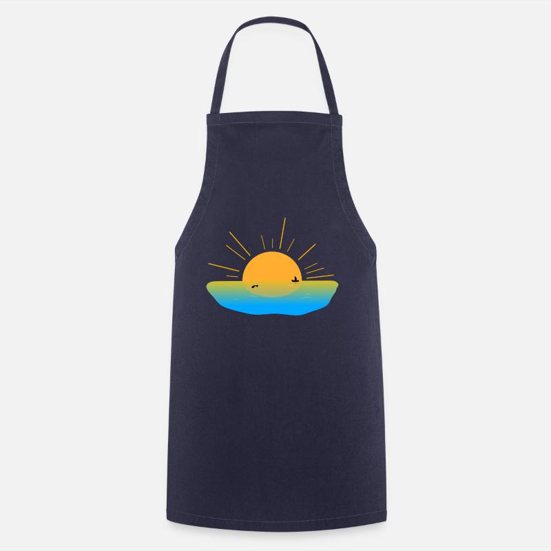 Sunrise - Cooking Apron - navy