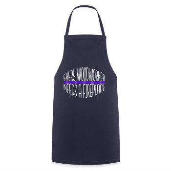 Sexy Carpenter Tshirts Birthday Gift - Cooking Apron - navy - Front - AI Model Male 185 dark (185cm)