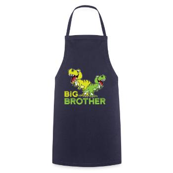 Big Brother ByTheManzanitas - Cooking Apron - navy - Front - AI Model Male 185 dark (185cm)
