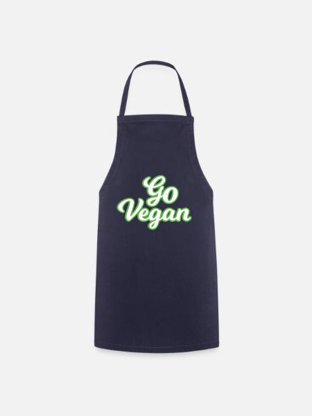 Vegan Veggie - Kochschürze - Navy