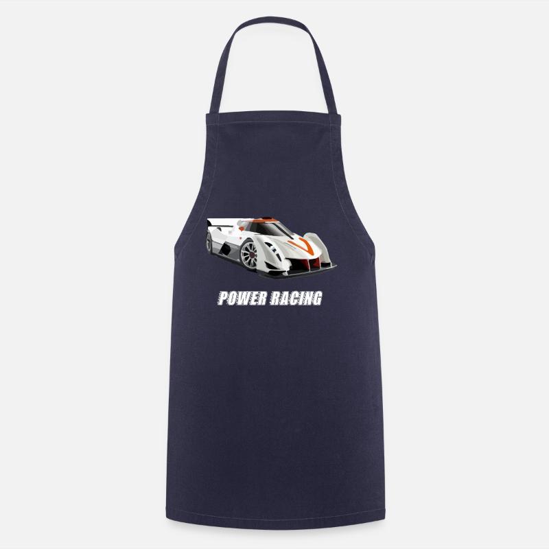 Power racing - Tablier de cuisine - marine