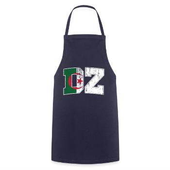 DZ Vintage Style - Cooking Apron - navy - Front - AI Model Male 185 dark (185cm)