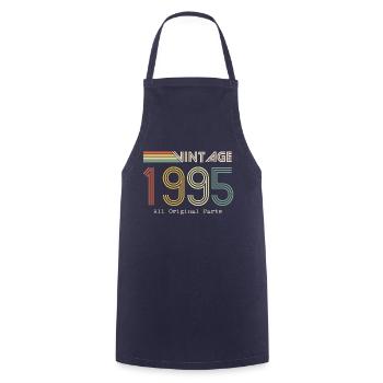 Episch & Legendär Jahrgang 1995: 29-jähriges Jubiläum - Kochschürze - Navy - Vorne - AI Model Male 185 dark (185cm)