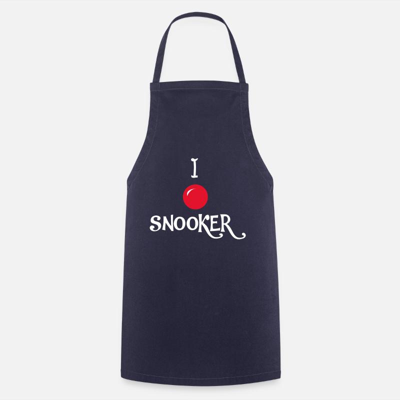 Billiards Snooker Pool - Cooking Apron - navy