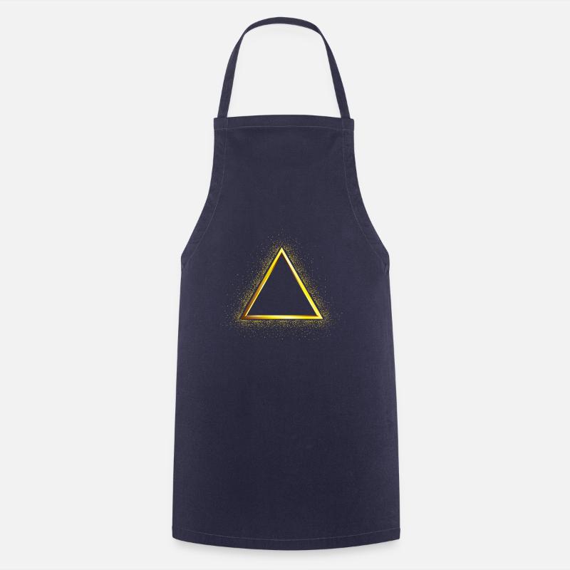 Triangle Or - Tablier de cuisine - marine
