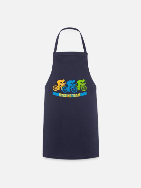 Cycling Team Fahrrad - Kochschürze - Navy