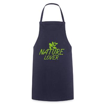 Nature Lover - Tablier de cuisine - marine - Devant - AI Model Male 185 dark (185cm)