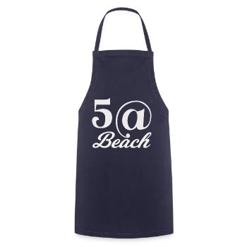5A beach - Tablier de cuisine - marine - Devant - AI Model Male 185 dark (185cm)