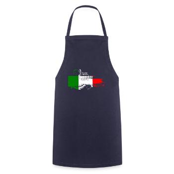 Italien Italienisch Rom Europa Italien Italien Mailand - Kochschürze - Navy - Vorne - AI Model Male 185 dark (185cm)