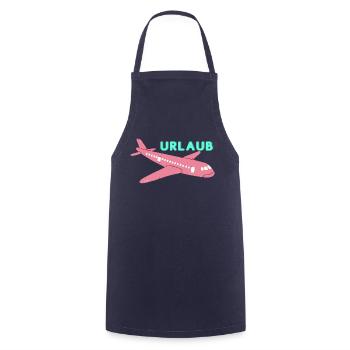 Holiday - Cooking Apron - navy - Front - AI Model Male 185 dark (185cm)