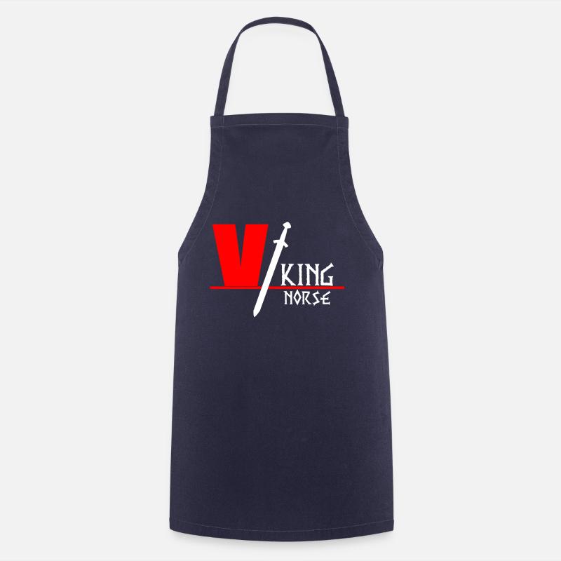 Wikinger-Nordisch - Kochschürze - Navy