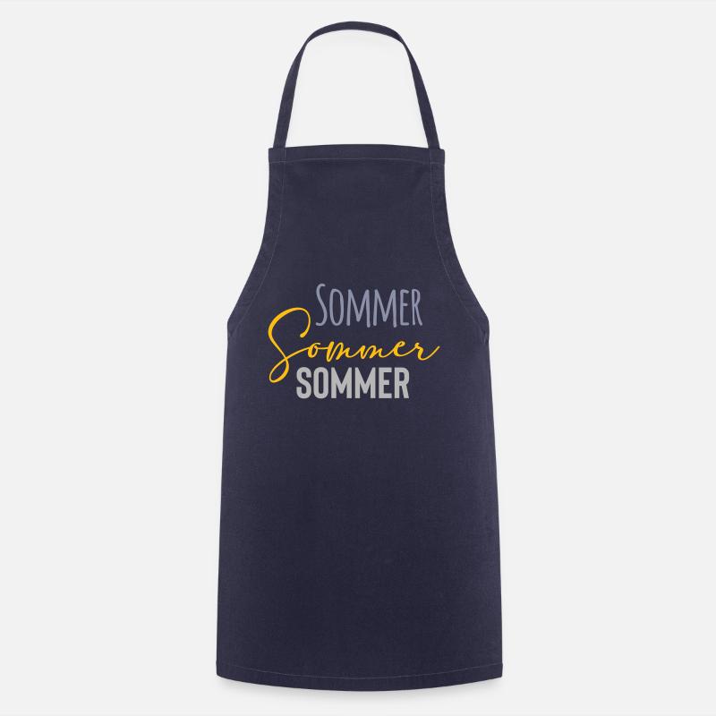 sommer - Kochschürze - Navy