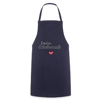 Baby Geschenk zur Geburt Fräulein Schabernack - Kochschürze - Navy - Vorne - AI Model Male 185 dark (185cm)