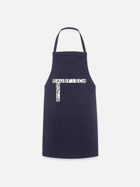 Raubfischangeln - Kochschürze - Navy