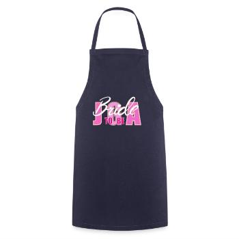 Bride to be jga - Cooking Apron - navy - Front - AI Model Male 185 dark (185cm)