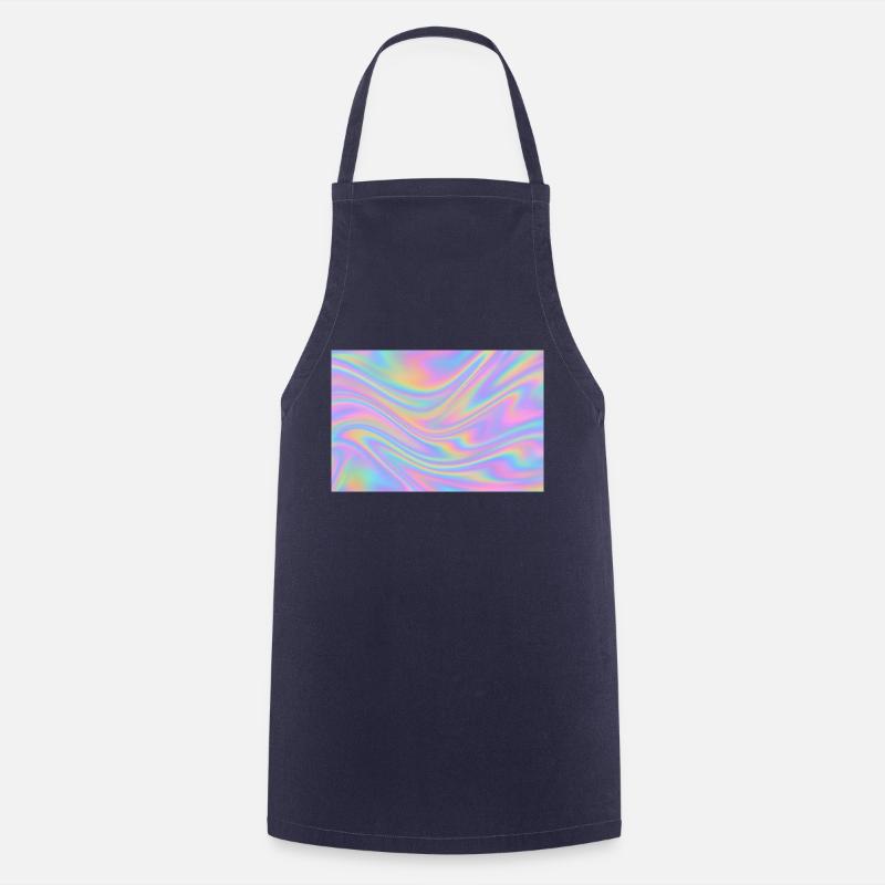 Conception holographique - Tablier de cuisine - marine
