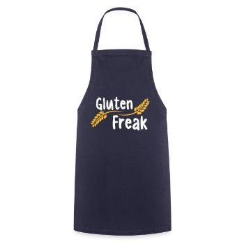 Gluten Freak - Kochschürze - Navy - Vorne - AI Model Male 185 dark (185cm)