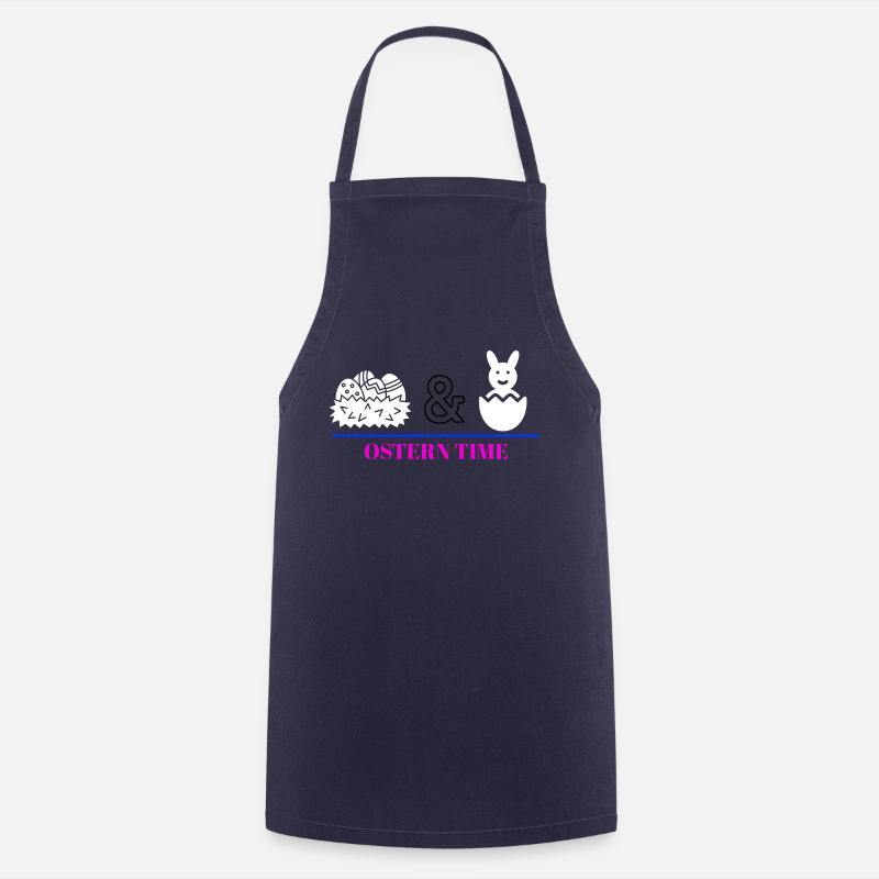 PÂQUES - Tablier de cuisine - marine
