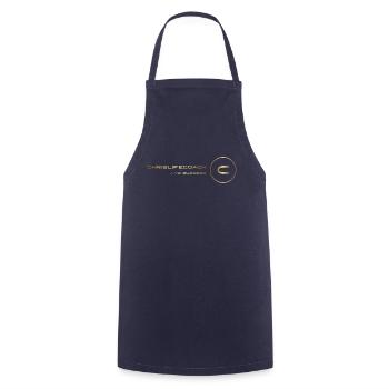 Logo de couleur sans arrière-plan - Tablier de cuisine - marine - Devant - AI Model Male 185 dark (185cm)
