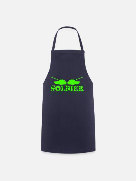 soldier panzer - Kochschürze - Navy
