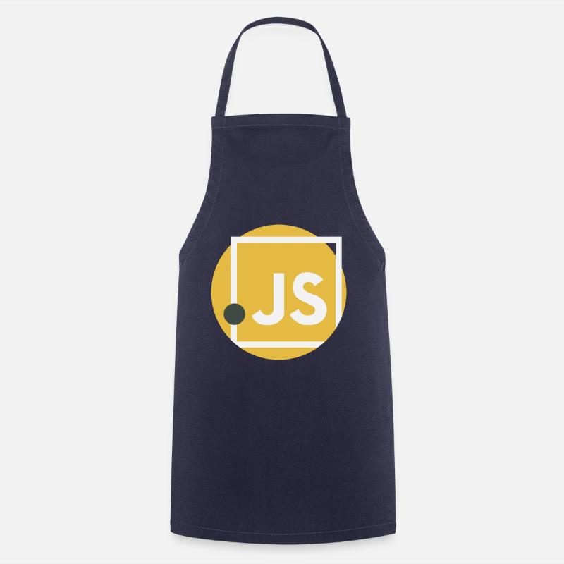 JavaScript dot JS - Cooking Apron - navy
