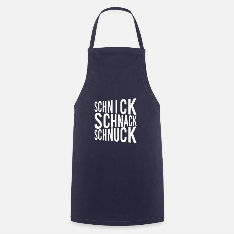 Schnick Schnack Schnuck - Tablier de cuisine - marine