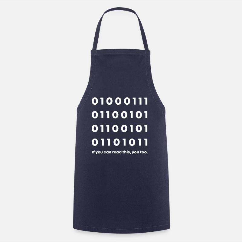 Geek - Cooking Apron - navy