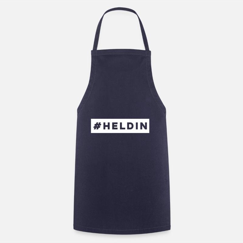 #Heldin - Kochschürze - Navy