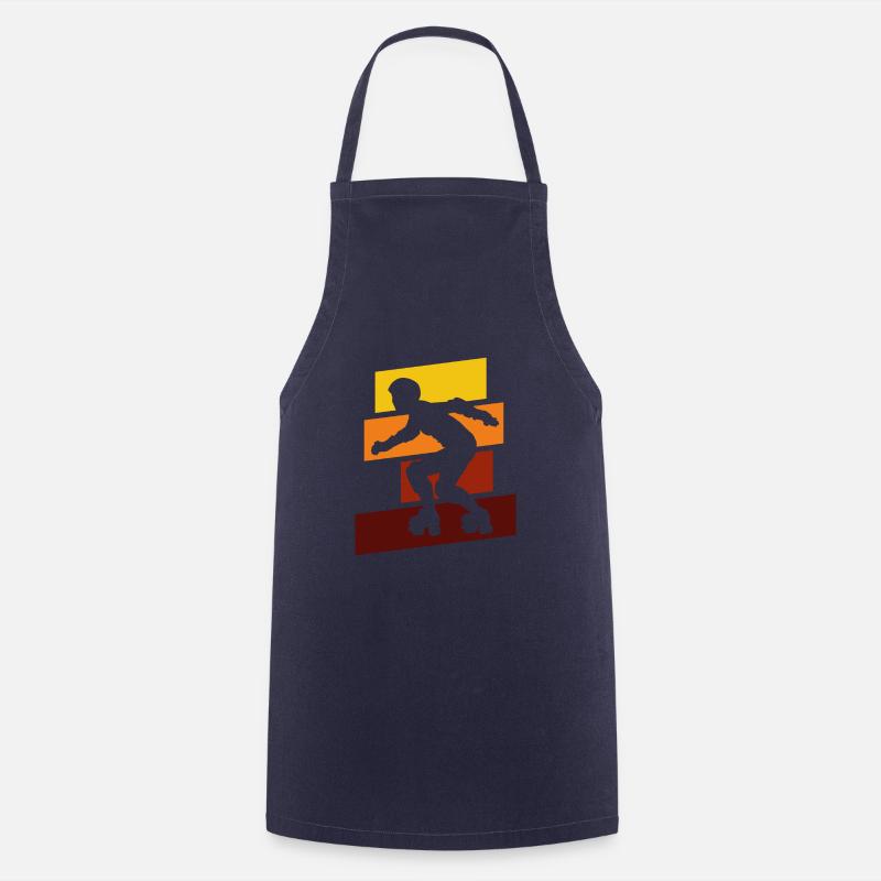 Roller Derby - Tablier de cuisine - marine