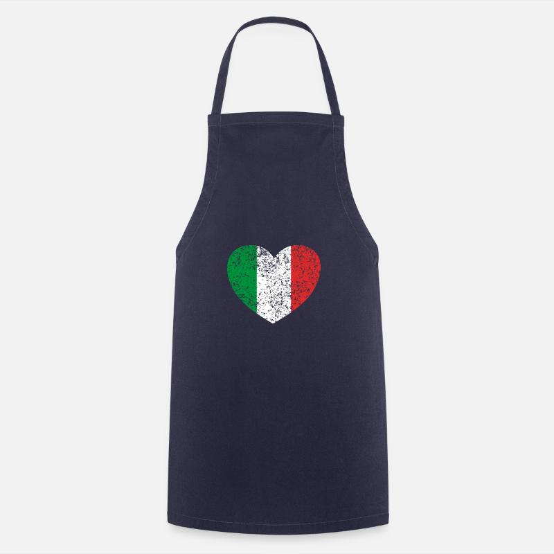 Italie - Tablier de cuisine - marine