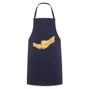 People Call Me Grandpa - Cooking Apron - navy - Front - AI Model Male 185 dark (185cm)