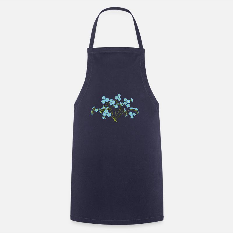 Ne m’oublie pas - Tablier de cuisine - marine