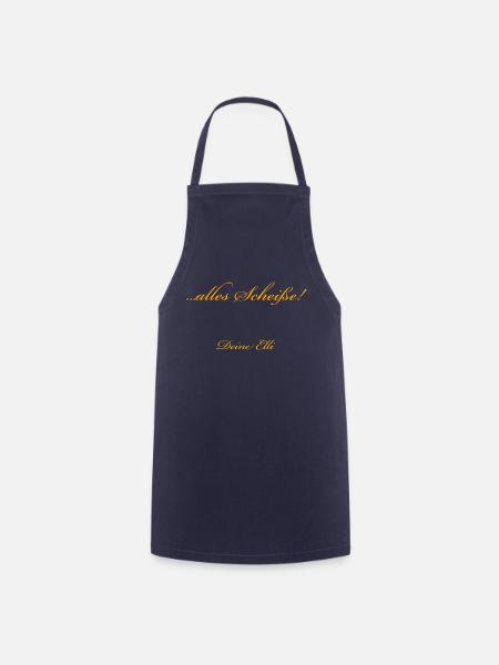 alles Scheiße! deine Elli - Kochschürze - Navy