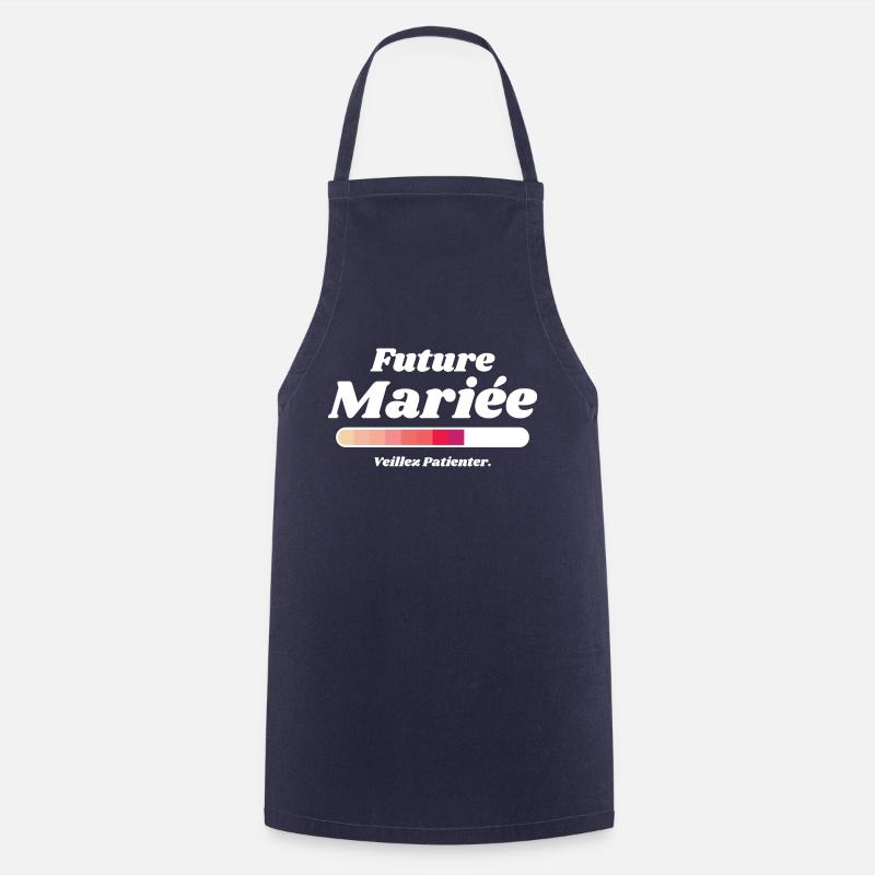 Future Mariée - Tablier de cuisine - marine