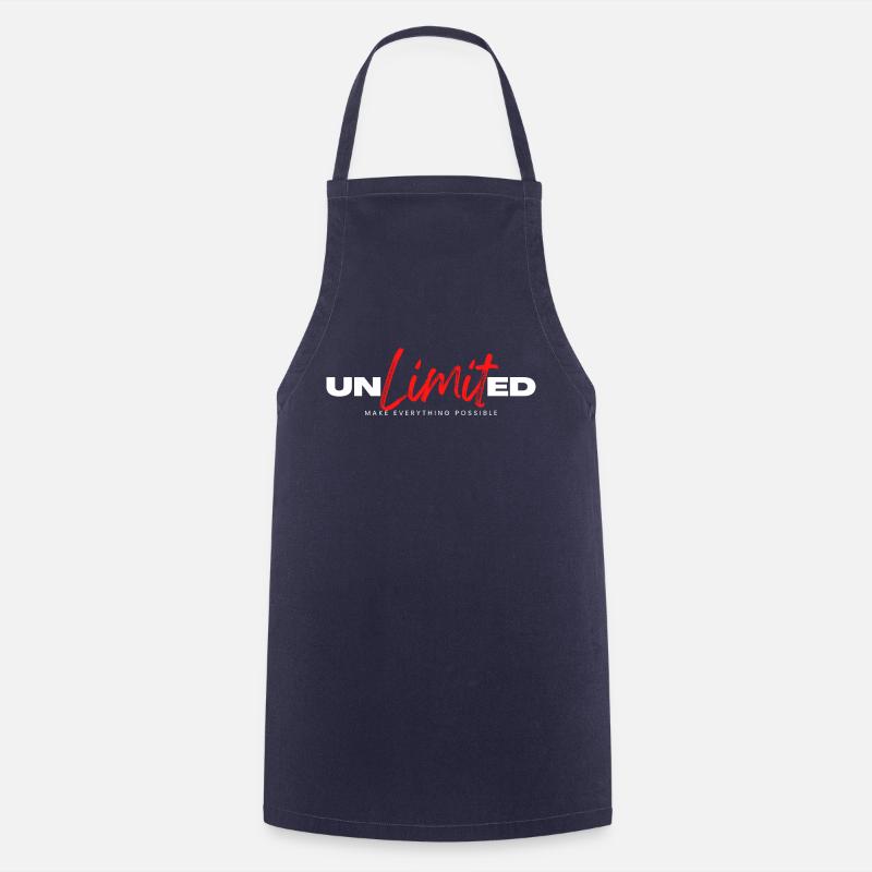 Rendre tout possible - Tablier de cuisine - marine