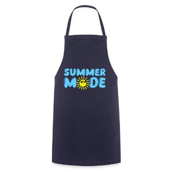 summer mode - Kochschürze - Navy - Vorne - AI Model Male 185 dark (185cm)