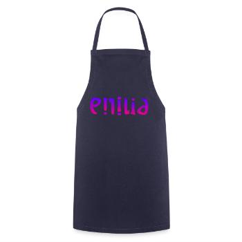 Emilia - Tablier de cuisine - marine - Devant - AI Model Male 185 dark (185cm)