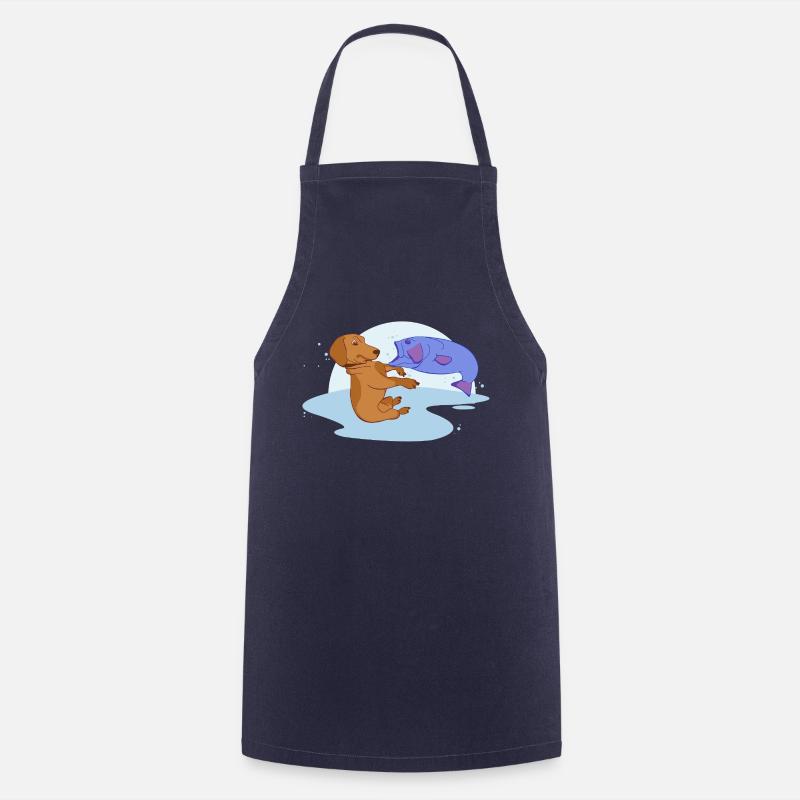 Fight - Cooking Apron - navy