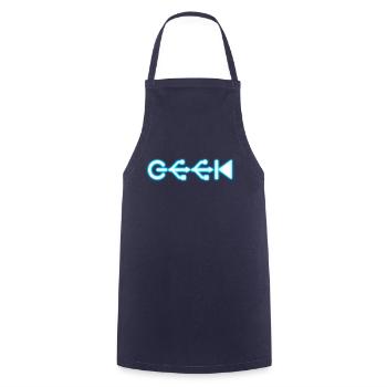 Geek - Tablier de cuisine - marine - Devant - AI Model Male 185 dark (185cm)