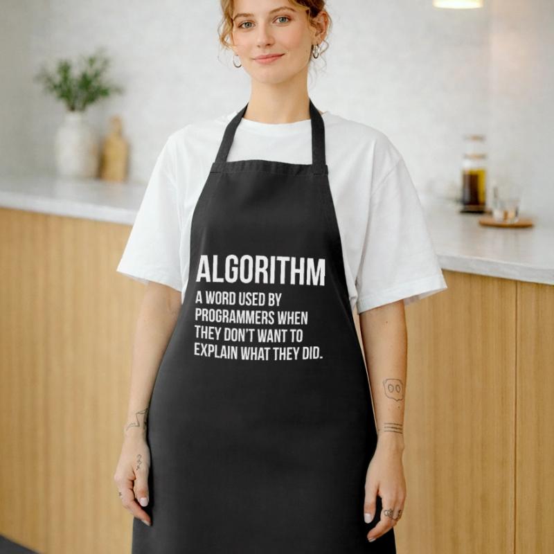 Algorithm Programming Informatic Geschenk Kochschürze