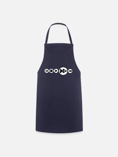 Greyhound Fast Forward Greyhound T Shirt - Cooking Apron - navy