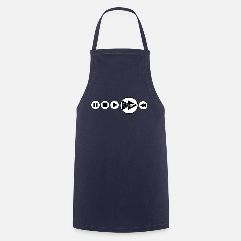 Greyhound Fast Forward Greyhound T Shirt - Cooking Apron - navy