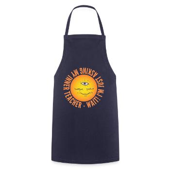 Third Eye - 3rd Eye funny TShirt - Cooking Apron - navy - Front - AI Model Male 185 dark (185cm)