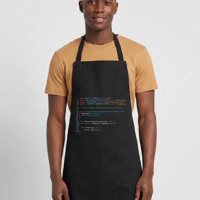 Code des programmeurs dans React Tablier de cuisine