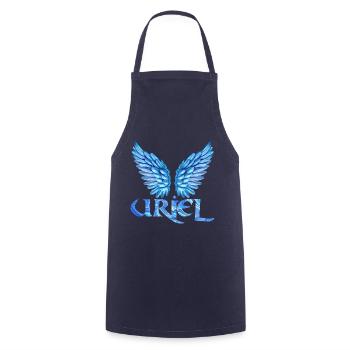 erzengel uriel e 80 - Kochschürze - Navy - Vorne - AI Model Male 185 dark (185cm)