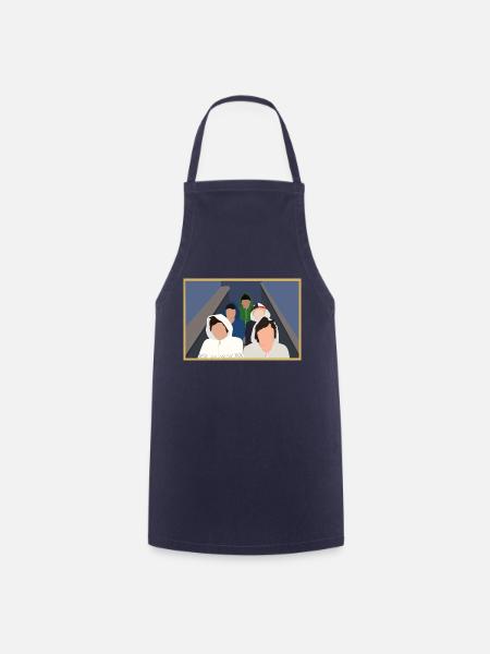 Boys stairs - Cooking Apron - navy