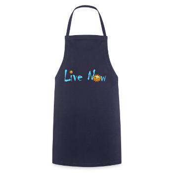 Live Sun - Kochschürze - Navy - Vorne - AI Model Male 185 dark (185cm)