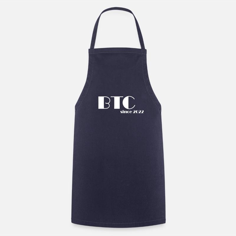 BTC since 2022 w - Cooking Apron - navy