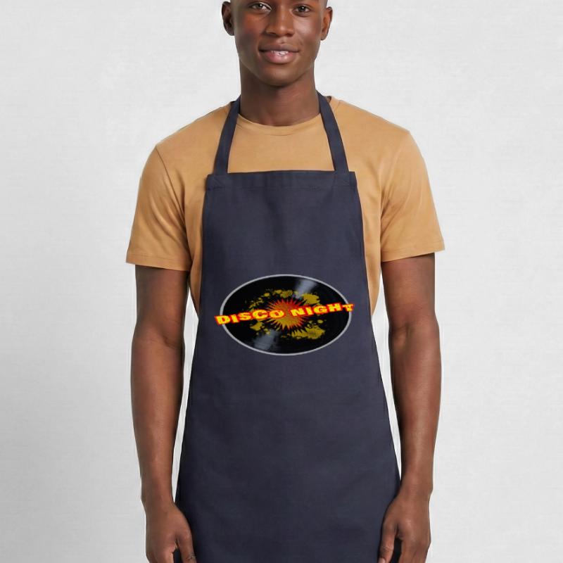 Disco Night Exploding Long Playing Record Cooking Apron