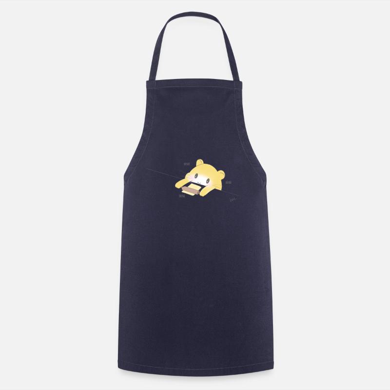 Cuisson du hamster Corée - Tablier de cuisine - marine